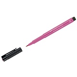Ручка капиллярная Faber-Castell "Pitt Artist Pen Brush" цвет 129 розовый, кистевая