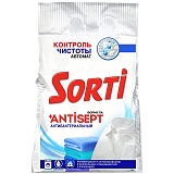 Порошок для машинной стирки Sorti "Контроль чистоты", антибактериальный, 6кг