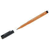 Ручка капиллярная Faber-Castell "Pitt Artist Pen Brush" цвет 186 терракотовая, кистевая