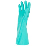 Перчатки защитные Kimberly-Clark "Jackson Safety", G80 зеленые, хим. защита, 12пар, размер 8