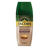 Кофе растворимый Jacobs "Millicano Crema Espresso", порошкообразный, с молотым, стеклянная банка,95г