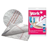Тряпка для мытья пола York "Люкс", хлопок, 50*55, плотность 250г/м2 белая, инд. упаковка