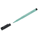 Ручка капиллярная Faber-Castell "Pitt Artist Pen Brush" цвет 161 бирюзовая, кистевая
