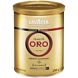 Кофе молотый Lavazza "Qualità. Oro", жестяная банка, 250г