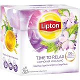 Чай Lipton "Infusion Relax", травяной, 20 пакетиков-пирамидок по 1,6г