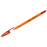 Ручка шариковая Berlingo "Tribase Orange", красная, 0,7мм