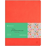 Дневник 1-11 кл. 48л. (лайт) "Florence. Red", прошитый блок, тонир. блок