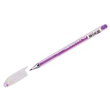Набор гелевых ручек пастельного цвета "Hi-Jell Pastel"  фиолетовый, 8 шт, 0,8 мм