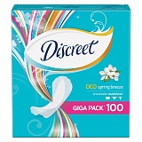 Прокладки женские ежедневные Discreet "Deo Весенний бриз Multiform", 100шт. (ПОД ЗАКАЗ)