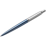Ручка шариковая Parker "Jotter Waterloo Blue CT" синяя, 1,0мм, кнопочн., подар. уп.