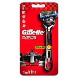 Станок для бритья Gillette "Fusion Proglide" Power Flexball + 1 кассета, красный