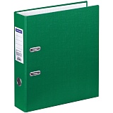 Папка-регистратор OfficeSpace,  70мм, бумвинил, зеленая