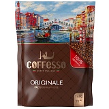 Кофе растворимый Coffesso "Originale", сублимированный, с молотым, мягкая упаковка, 140г