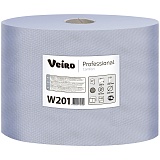 Протирочная бумага в рулоне Veiro Professional "Comfort", 2-слойная, 350м/рул, 24*35см, синий