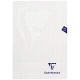 Тетрадь 48л., А4, клетка Clairefontaine "Mimesys", 90г/м2, пластиковая обложка, белая