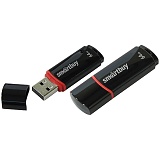 Память Smart Buy "Crown"  64GB, USB 2.0 Flash Drive, черный