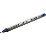 Ручка шариковая PenSan "My-Tech" синяя, 0,7мм, игольчатый стержень, на масляной основе