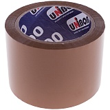 Клейкая лента упаковочная Unibob, 72мм*66м, 45мкм, темная