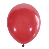 Воздушные шары, 100шт., М12/30см, Поиск, красный, пастель