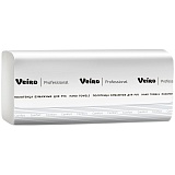 Полотенца бумажные лист. Veiro Professional "Comfort"(V-сл), 2-слойные, 200л/пач, 21*21, белые