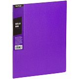 Папка с 30 вкладышами Berlingo "Color Zone", 17мм, 600мкм, фиолетовая