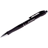 Ручка шариковая автоматическая Erich Krause "Megapolis Concept" черная, 0,7мм, грип