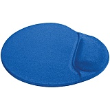 Коврик для мыши Defender EasyWork, синий, гелевая подушка, полиуретан, покрытие тканевое