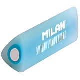 Ластик Milan "F30", треугольный в сечении, прозрачный пластик, 51*25*25мм