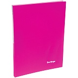 Папка с 20 вкладышами Berlingo "Neon", 14мм, 700мкм, неоновая розовая