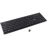 Клавиатура беспроводная Smartbuy 206, мультимедийная, подсветка, Anti-Ghost, USB, черная