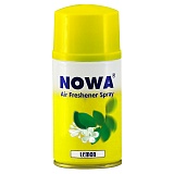 Сменный баллон для освежителя воздуха Nowa "Lemon", лимонный аромат, 260мл