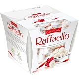 Конфеты Raffaello с миндальным орехом, 150г, подарочная упаковка