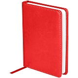Ежедневник датированный 2021г., A6, 176л., кожзам, OfficeSpace "Nebraska", красный