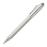 Ручка-роллер Graf von Faber-Castell "Bentley White Satin" черная, подар. уп.