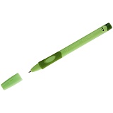 Ручка шариковая Stabilo "LeftRight" для правшей, синяя, 0,8мм, грип, зеленый корпус