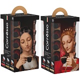 Подарочный набор кофе в капсулах Coffesso ассорти, 250г, 3 вкуса, 50 капсул*5г, для машины Nespresso
