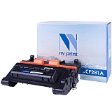 Картридж совм. NV Print CF281A (№81A) черный для LJ Enterprise M604dn/M605/M606/M630 (10500стр)