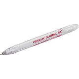 Ручка шариковая PenSan "Global", красная, 0,5мм, штрих-код