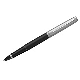 Ручка-роллер Parker "Jotter Bond Street Black CT" черная, 0,8мм, подар. уп.