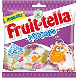 Жевательный мармелад Fruittella "Mooeys", с молоком и фруктовым соком, 65г, пакет, европодвес