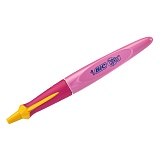 Ручка шариковая Bic "Kids Twist Girl" синяя, 1,0мм, розовый корпус, поворотный механизм
