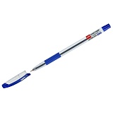 Ручка шариковая Cello "Slimo Grip" синяя, грип, 0,7мм, штрих-код