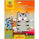 Набор для творчества Мульти-Пульти - Игрушка из бумажного пакета "Кот"