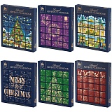 Подарочный набор чая Richard "Royal Advent Calendar", ассорти 5 видов, 25 пакетиков-пирамидок, 233г (Новый год)