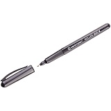 Ручка-роллер Centropen "4665" черная, 0,7мм, трехгран., одноразовая