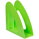 Лоток для бумаг вертикальный OfficeSpace "Colorful", неоновый зеленый