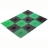 Коврик Vortex "Травка", 42*56 см, черно-зеленый