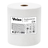 Полотенца бумажные в рулонах Veiro Professional "Comfort", 1-слойн., 150м/рул, цвет натуральный
