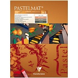 Альбом для пастели 12л. 300*400мм на склейке Clairefontaine "Pastelmat", 360г/м2, бархат, цв.блок