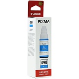 Картридж ориг. Canon GI-490C Cyan голубой для PIXMA G1400/2400/3400 (7000стр)